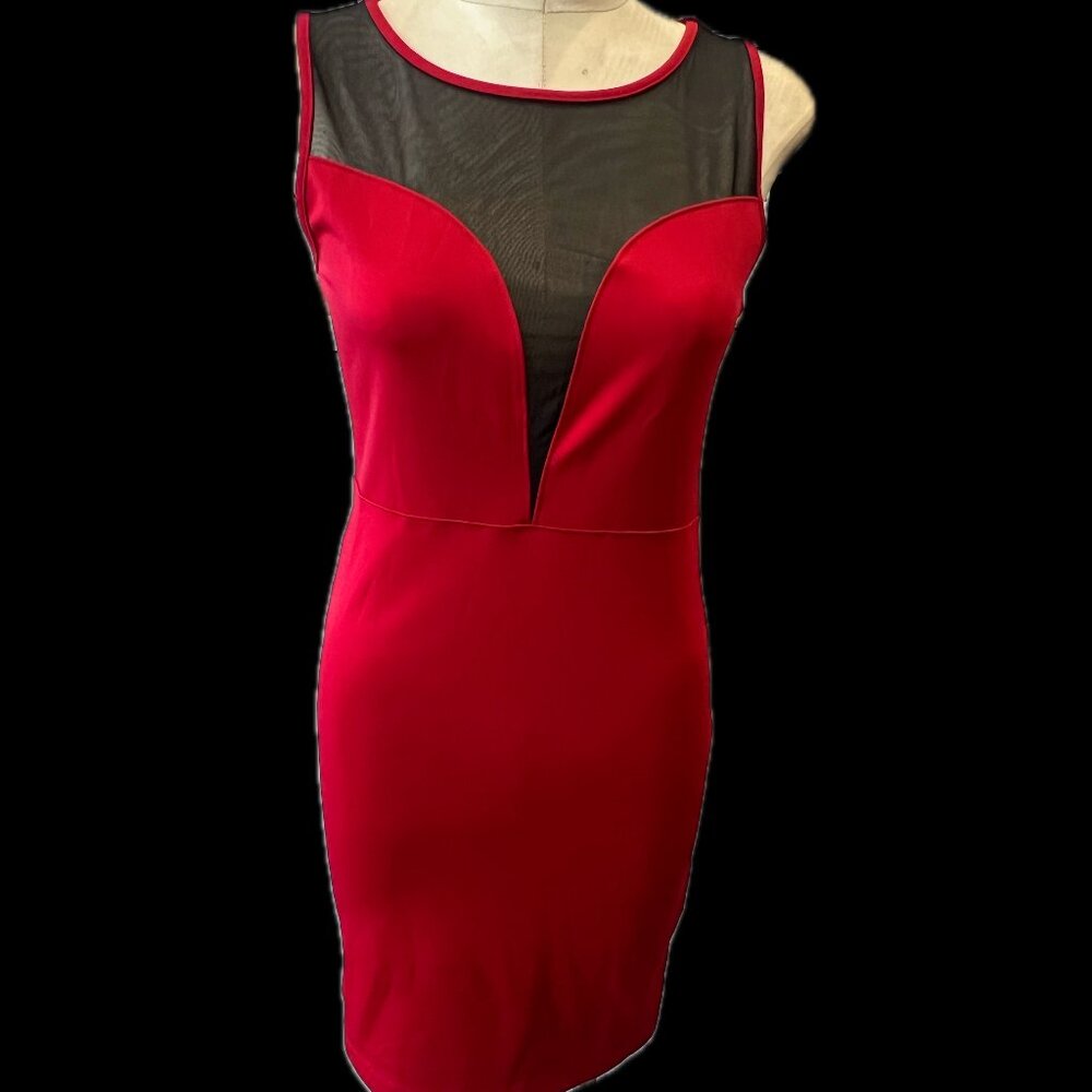 Red Forever 21 Bodycon Mini Dress